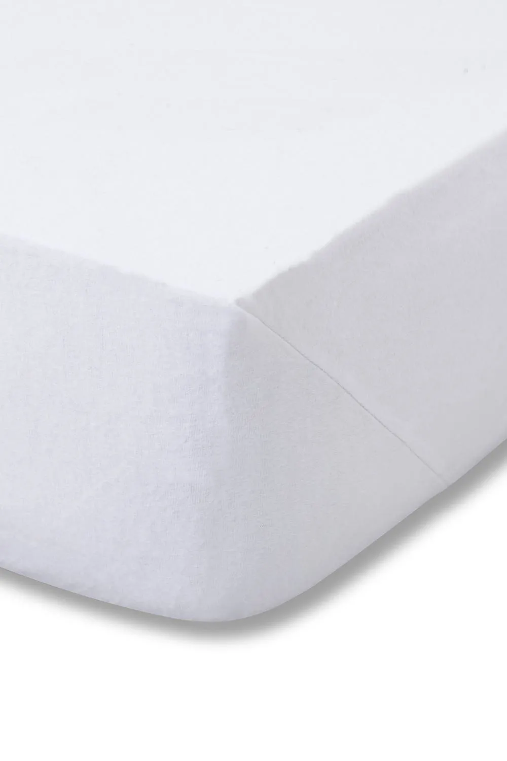 Catherine Lansfield 'Brushed Cotton' Extra Deep Fitted Sheet in White 3