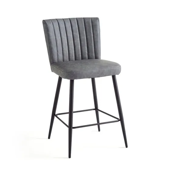 Taylor Counter Height Bar Stool, Faux Leather 4