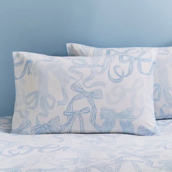 Bows Polycotton Duvet Cover & Pillowcase Set 2