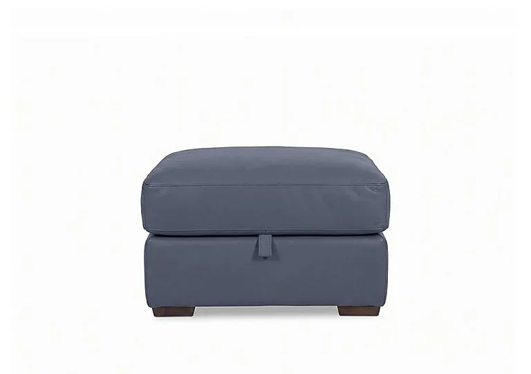 Nap Leather Storage Footstool - Living Room Furniture - In Time for Christmas