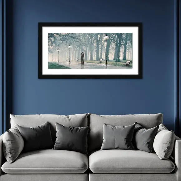 The Art Group Evening Mist Framed Print