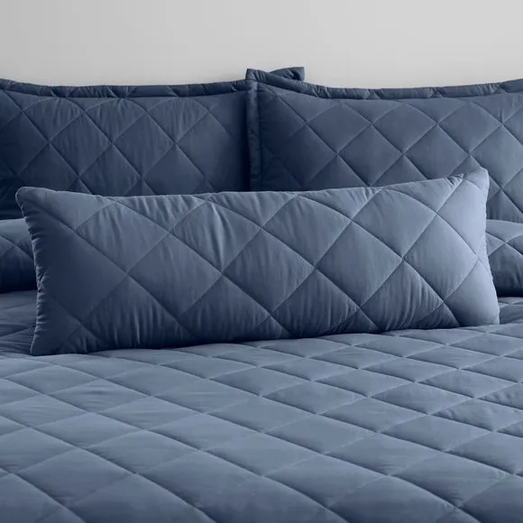 Helston Quilted Rectangle Cushion Cover