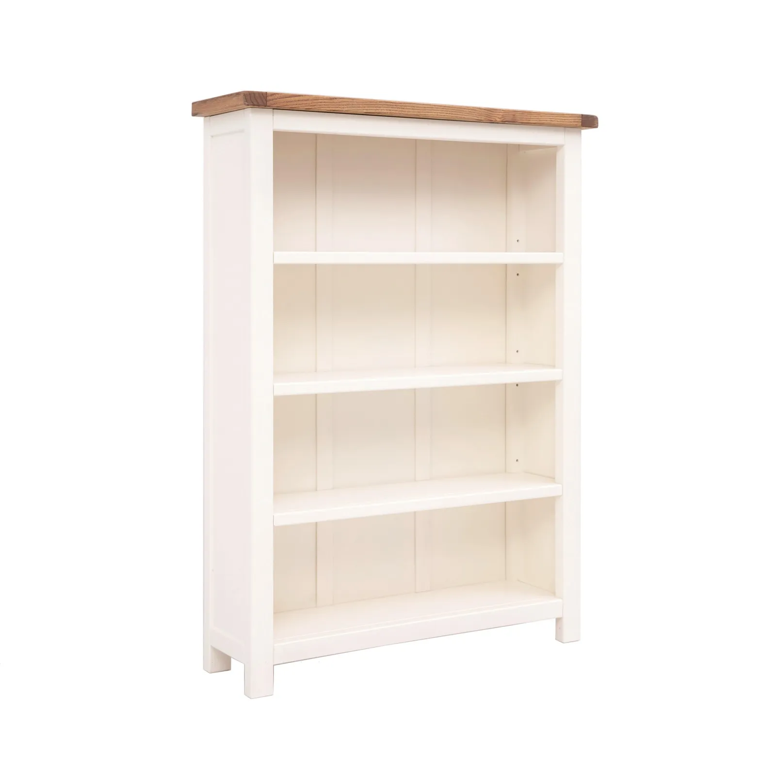 Cabinet Bits Bookcase 120x90x25cm in Off-White 2