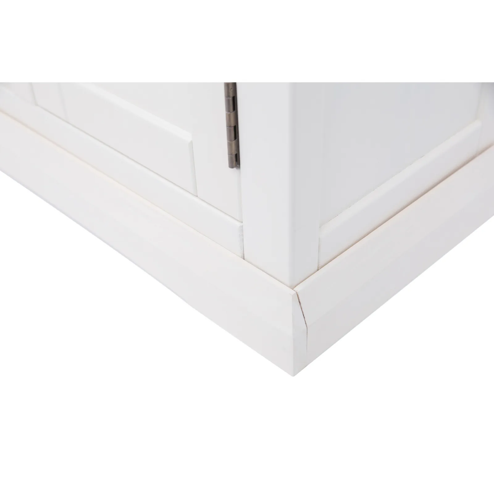 Cabinet Bits Cosenza Off-White 2 Door TV Cabinet Chrome Knob 6