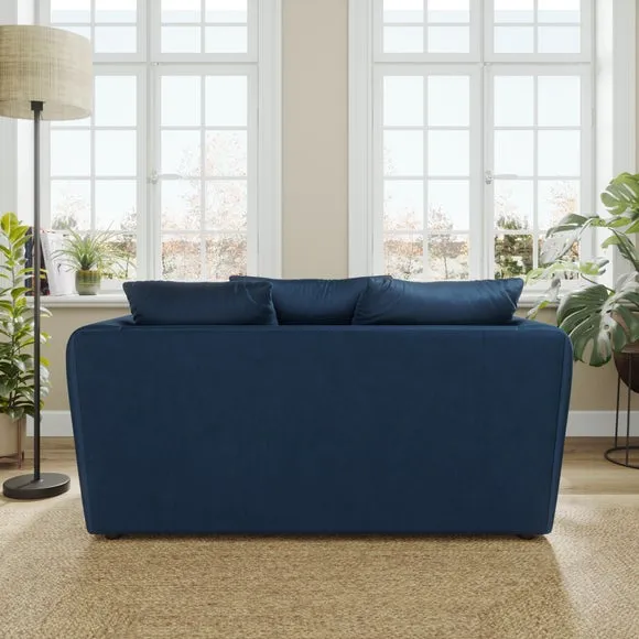 Blake Curved Arm Opulent Velvet 2 Seater Sofa 3