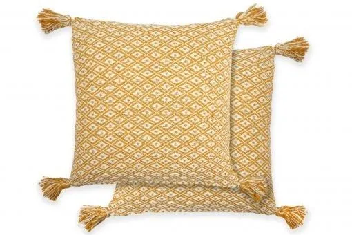 New Edge Blinds Stockholm Cushion Cover in Yellow