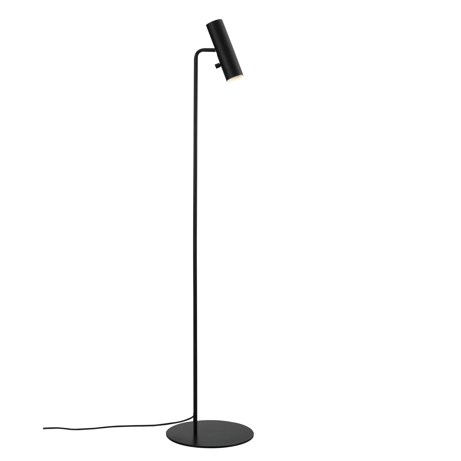 Nordlux Modern Indoor Floor Lamp Black Metal GU10 Adjustable Head - Mains Powered, IP20