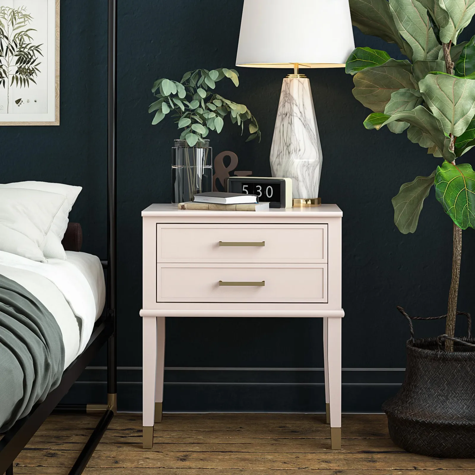 Cosmo Living Westerleigh 1 Drawer Bedside Table 2