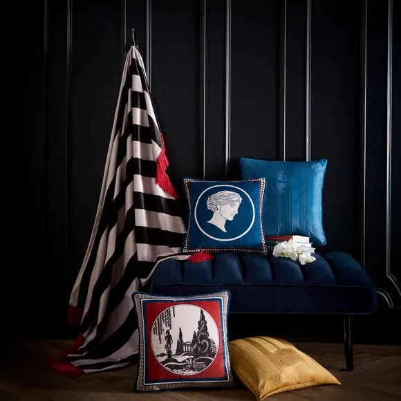 Laurence Llewelyn-Bowen Goddess Velvet Square Cushion 5