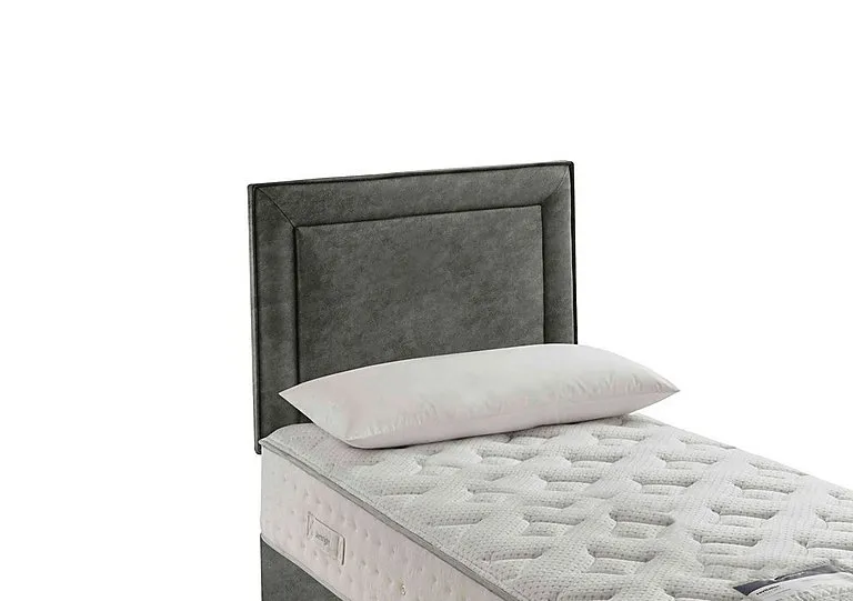 Fauna Strutted Headboard - Single - Fine Cord Velvet Hunter