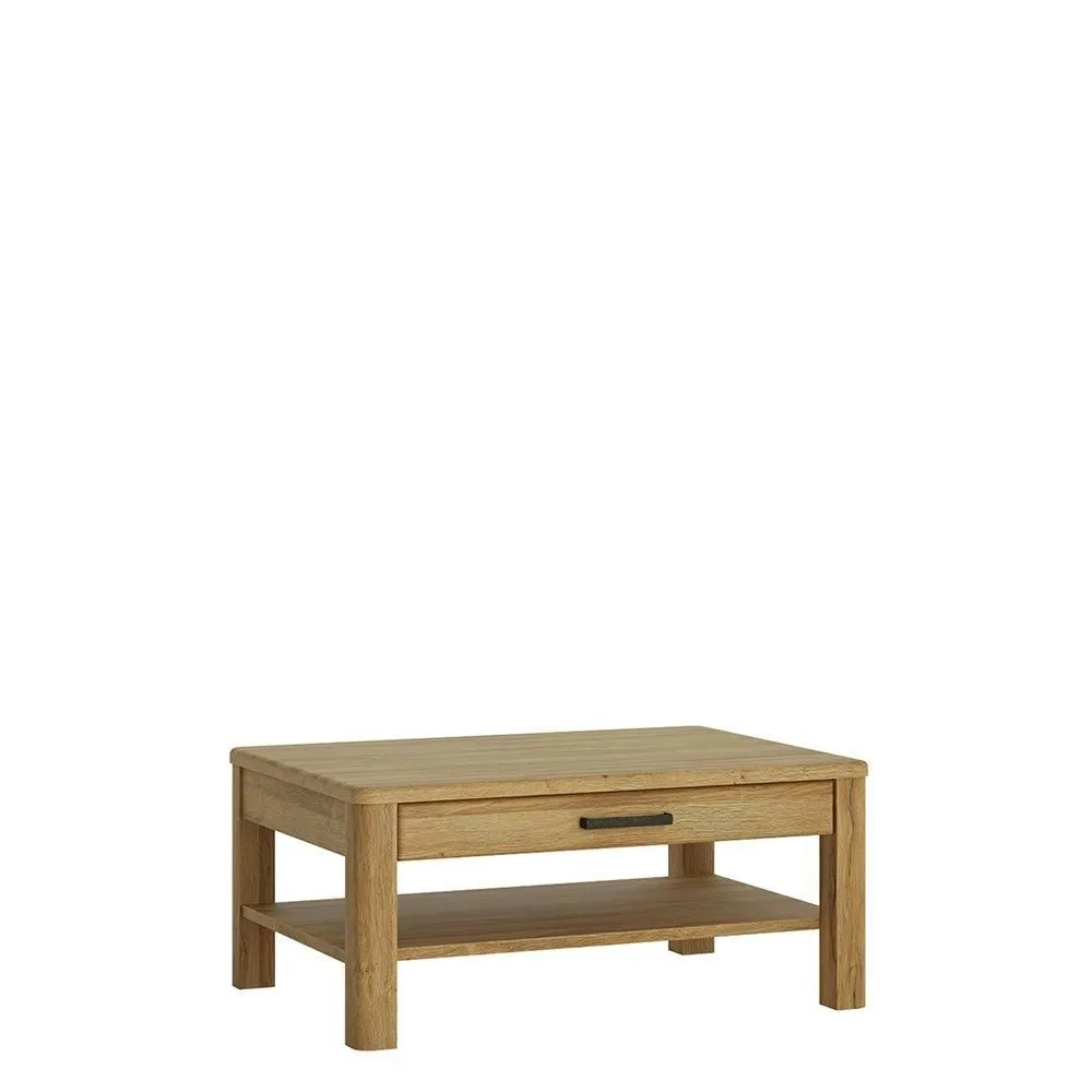Furniture To Go Cortina 1 Drawer Coffee Table in Brown