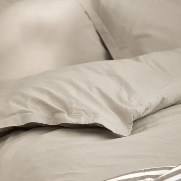 Yard Hebden Washed Cotton Duvet Cover & Pillowcase Set 3