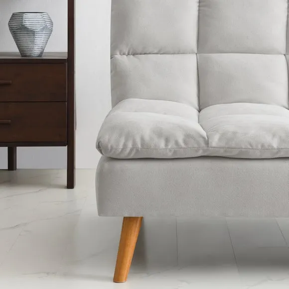 Cloud Fabric Corner Double Sofa Bed 3