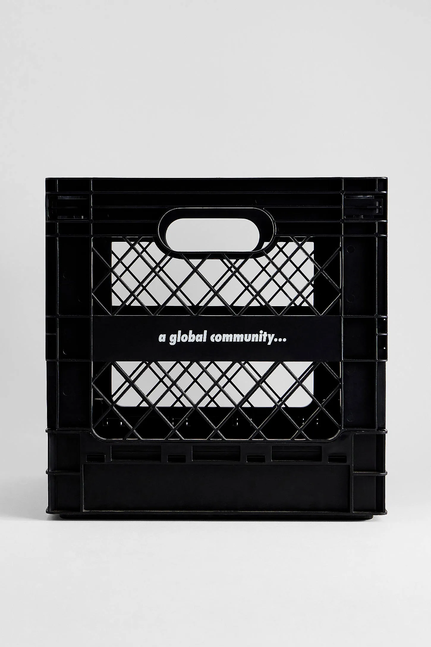 iets frans. Black Storage Crate - Black ALL 4