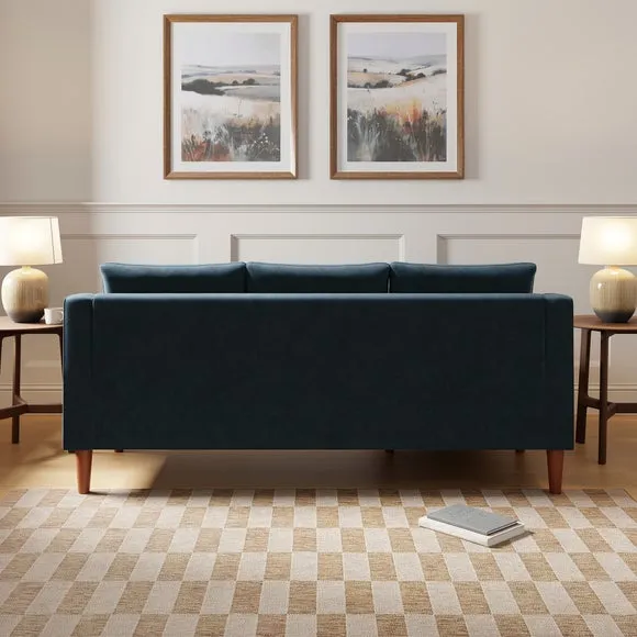 Hugo Velvet 3 Seater Corner Chaise Sofa 3