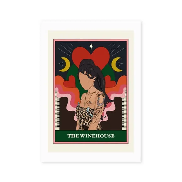 East End Prints The Winehouse Print 2