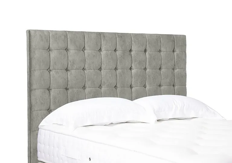 Artisan Collection Dot Medium Floor Standing Headboard - Single - Daytona Stone