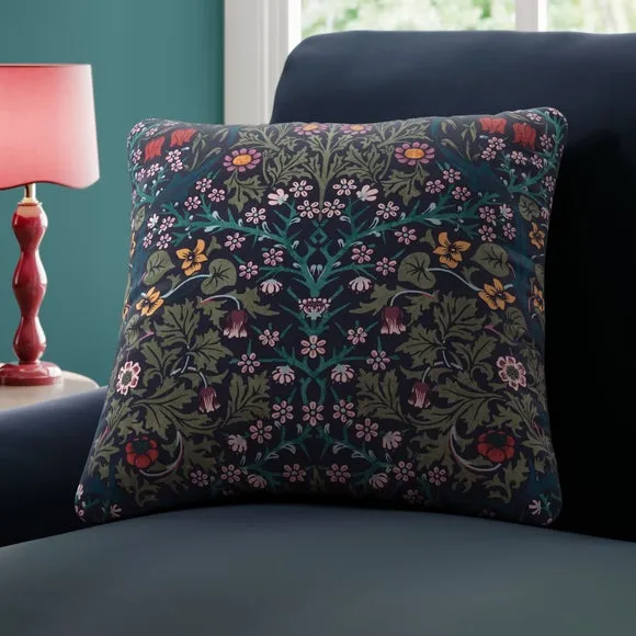 William Morris At Home Blackthorn Velvet Made to Order Cushion Cover 1