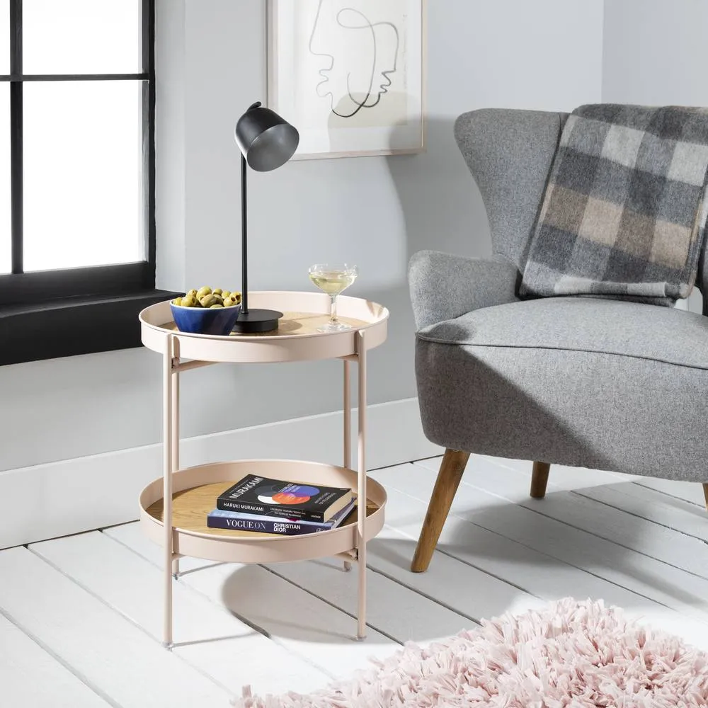 Nöa and Nani Solna Large Coffee Table in Blush Pink