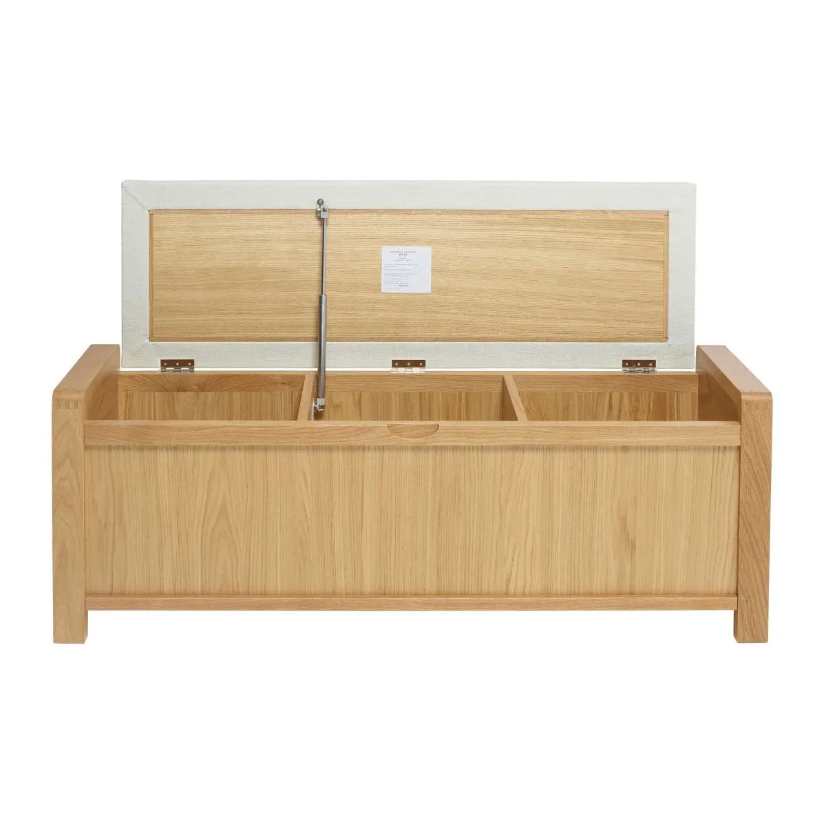 Ercol Bosco Storage Bench, White Oak | Barker & Stonehouse 4