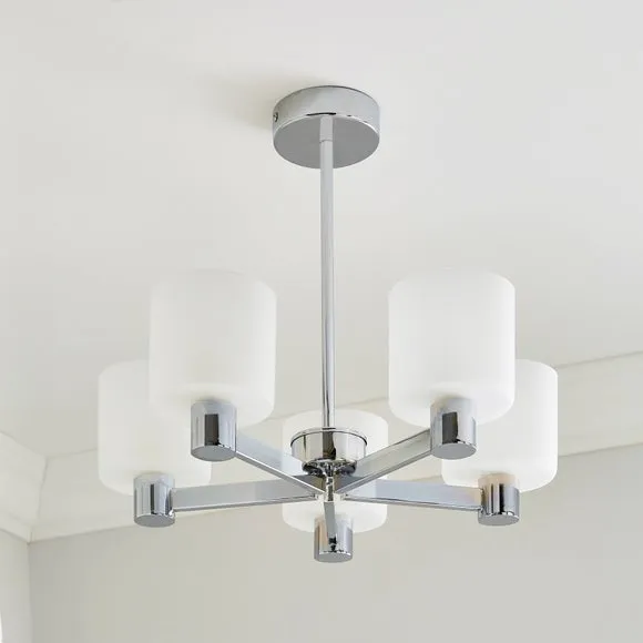 Erin 5 Light Semi Flush Ceiling Light 2