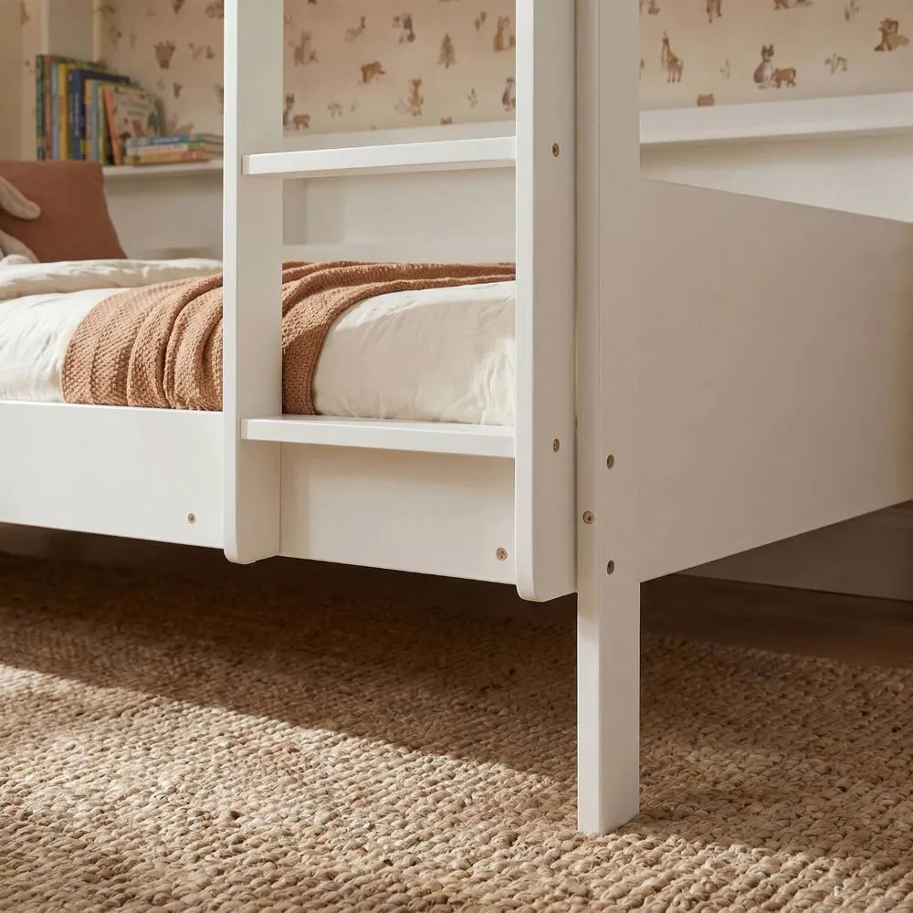 Nöa and Nani Minna Space Saving Bunk Bed with Storage Units in White 4
