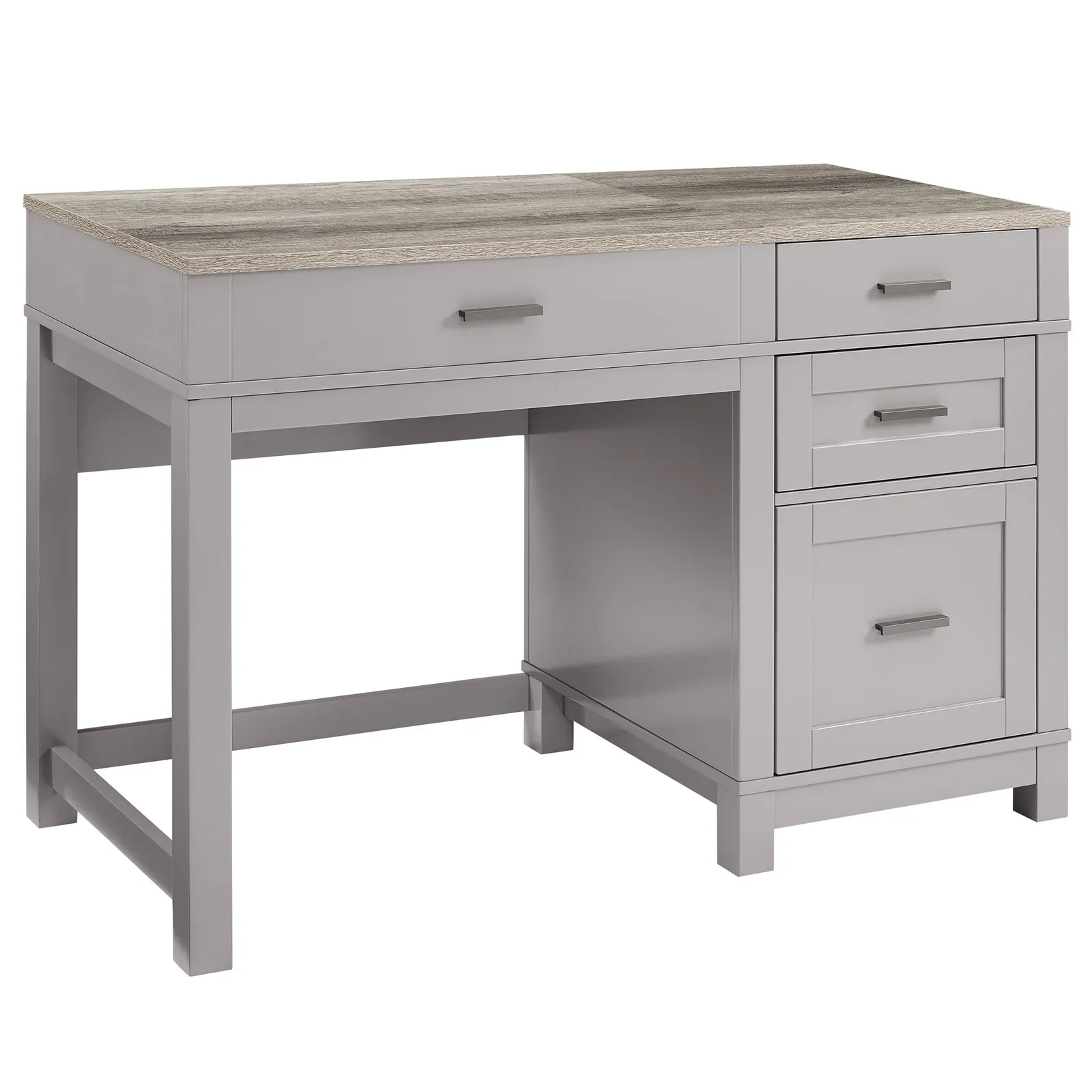 Caver Lift-Top Desk Grey