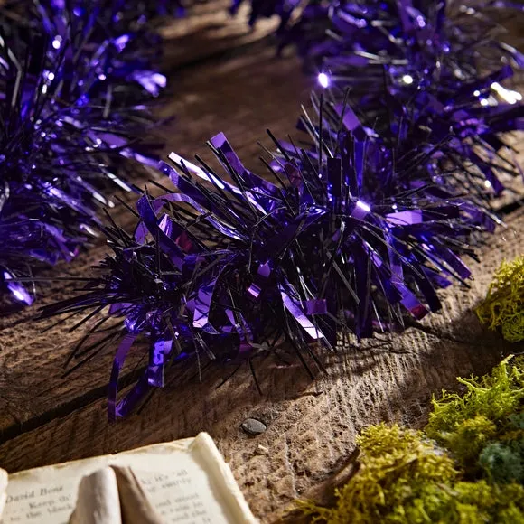 Black and Purple Tinsel 2