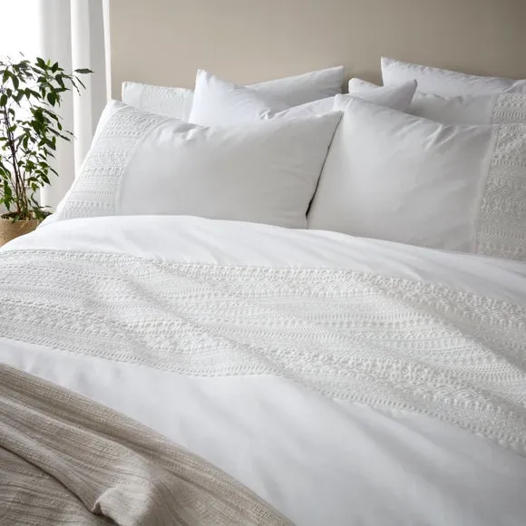 Theo Panel Geo Duvet Cover & Pillowcase Set 3