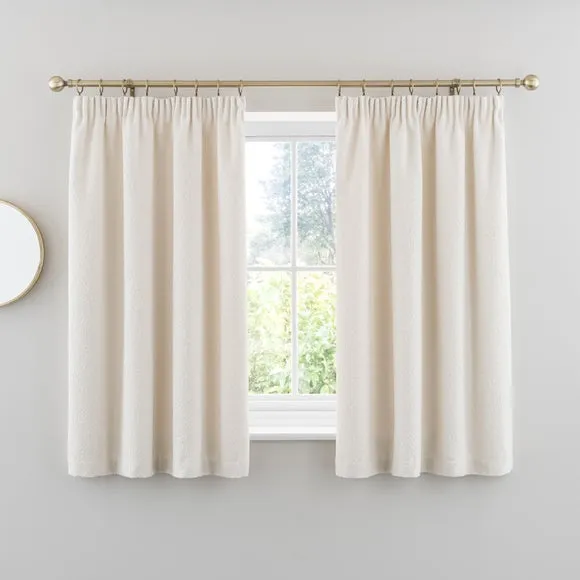 Churchgate Woodhouse Boucle Pencil Pleat Curtains 5