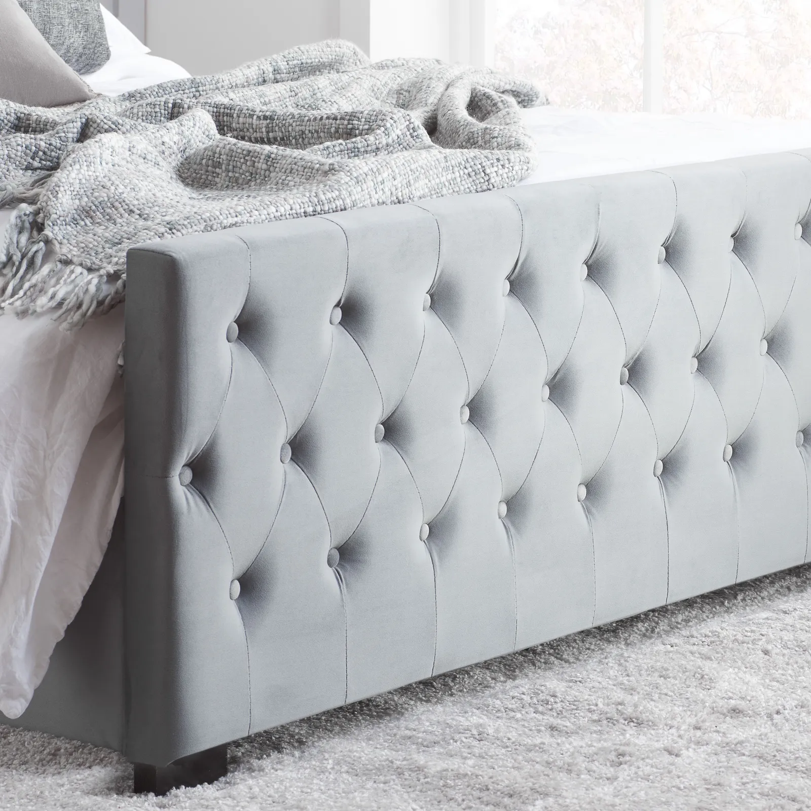 Birlea Marquis Bed in Grey 4