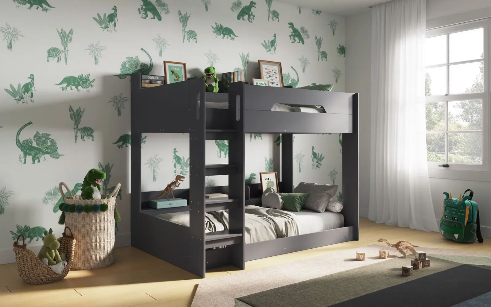 Flair Gravity Bunk Bed in Grey 2