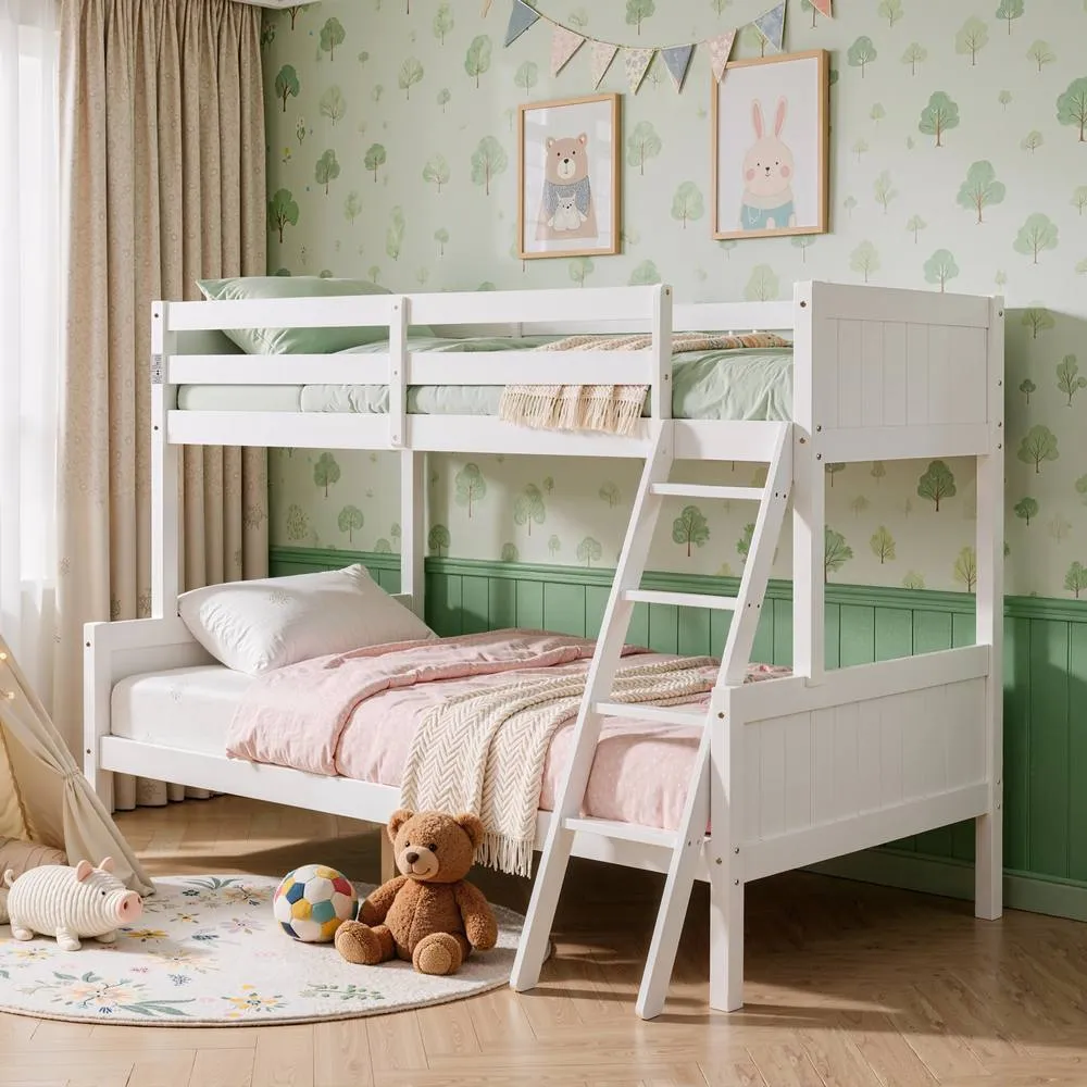 Comfy Living Ltd Enmore Triple Bunk bed in White 3