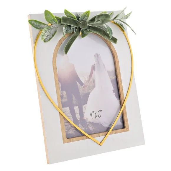 Love Story Gold Heart Photo Frame 4