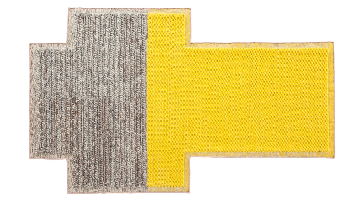 Gandia Blasco Mangas Plait Rug 160 x 250cm Yellow