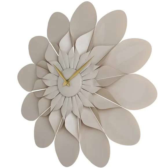 Interval Flower Petal Wall Clock 3