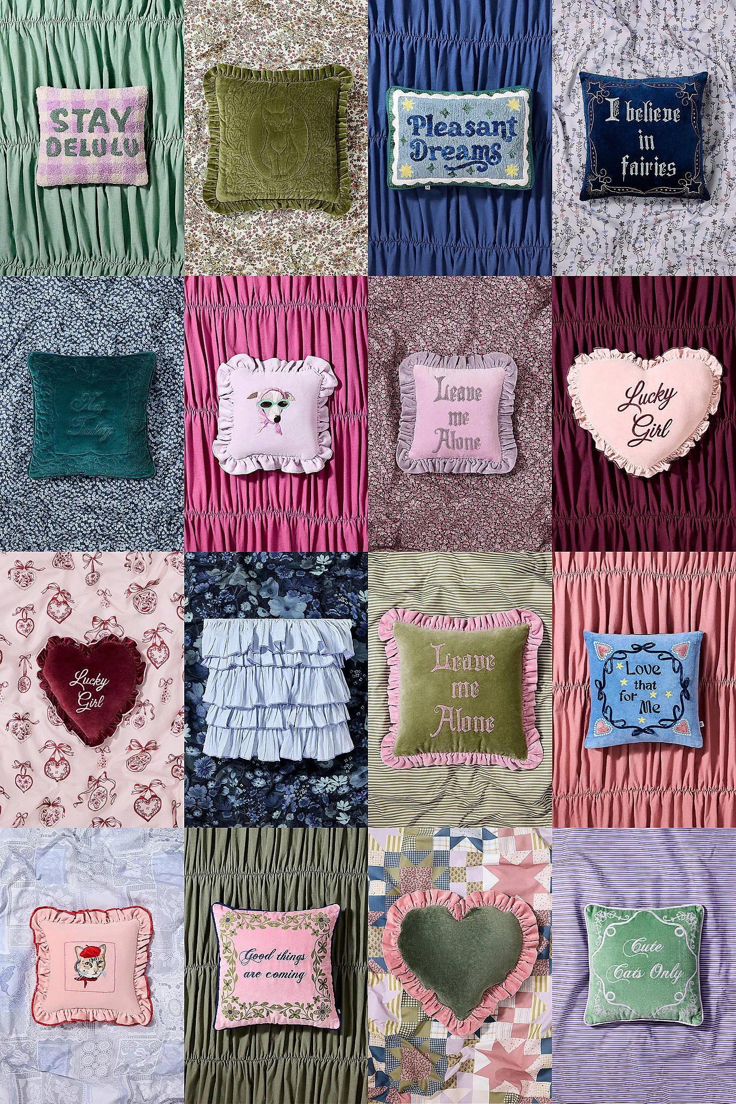 Love That For Me Mini Cushion - Blue 3