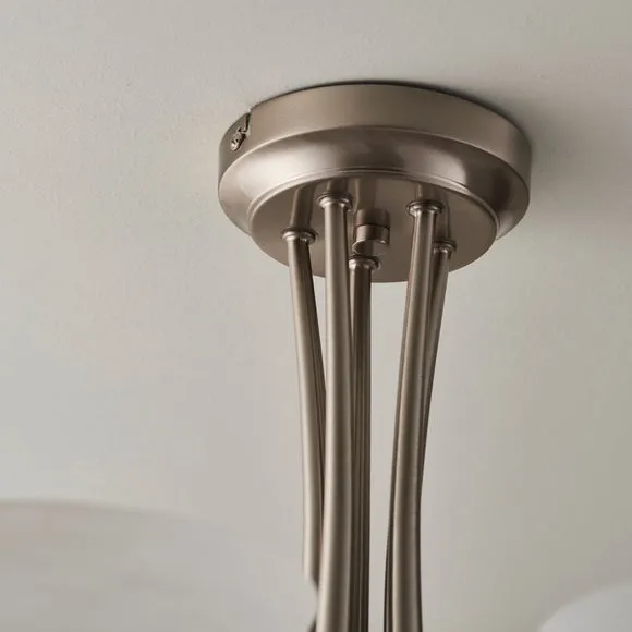 Vogue Cagney 5 Light Semi Flush Ceiling Light 3