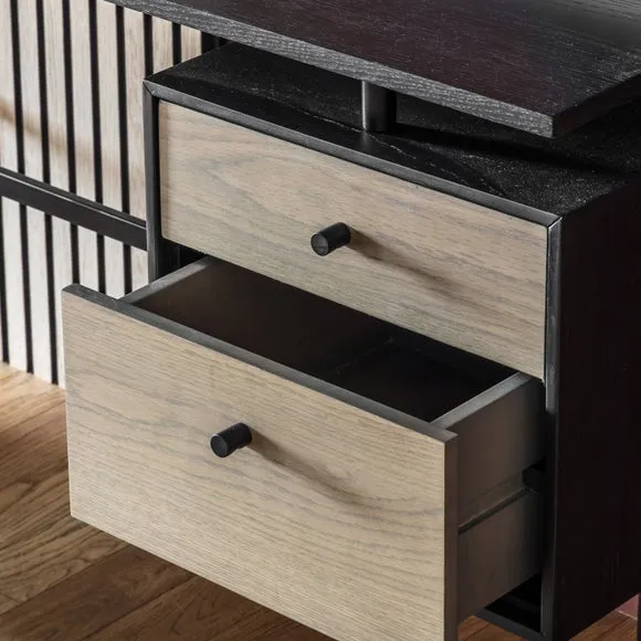 Chico 2 Drawer Desk 5