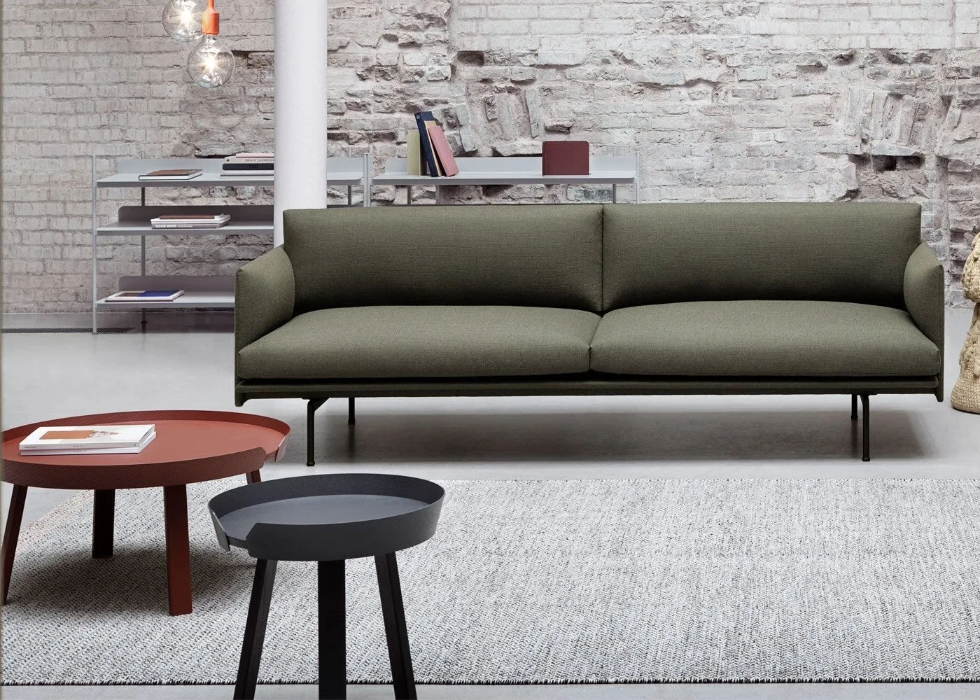 Muuto Around Coffee Table Small Black 3