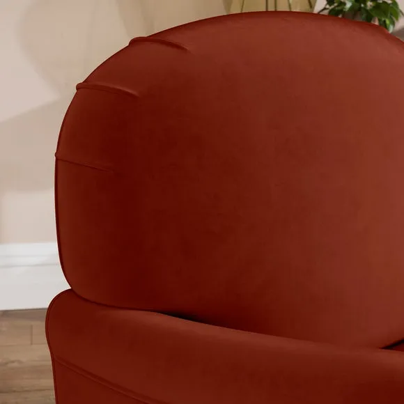 Beatrice II Velvet Armchair 3