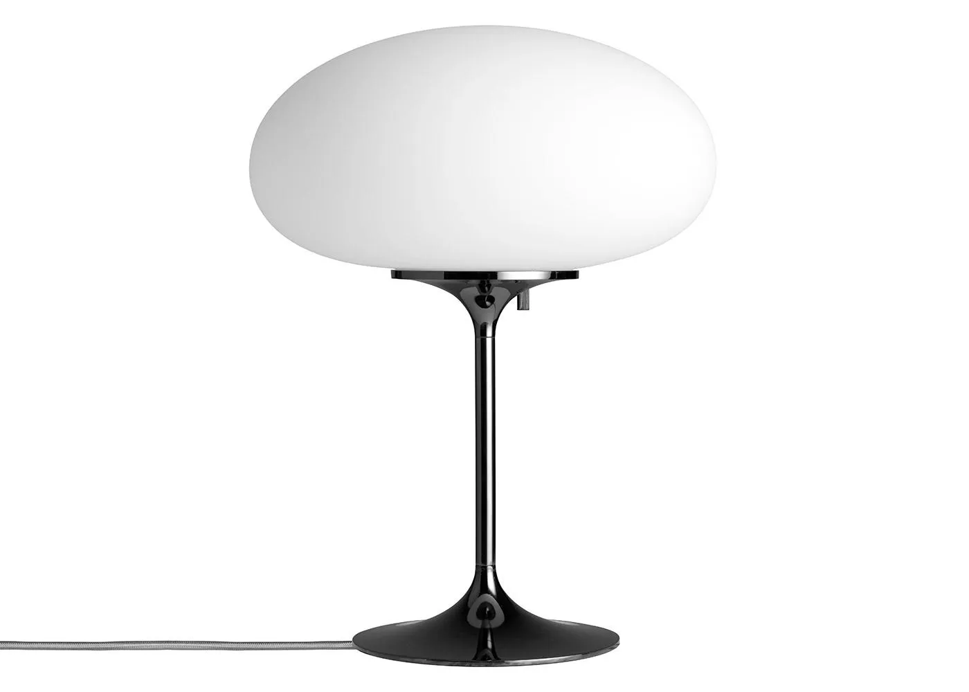 Gubi Stemlite Table Lamp Black Chrome Small