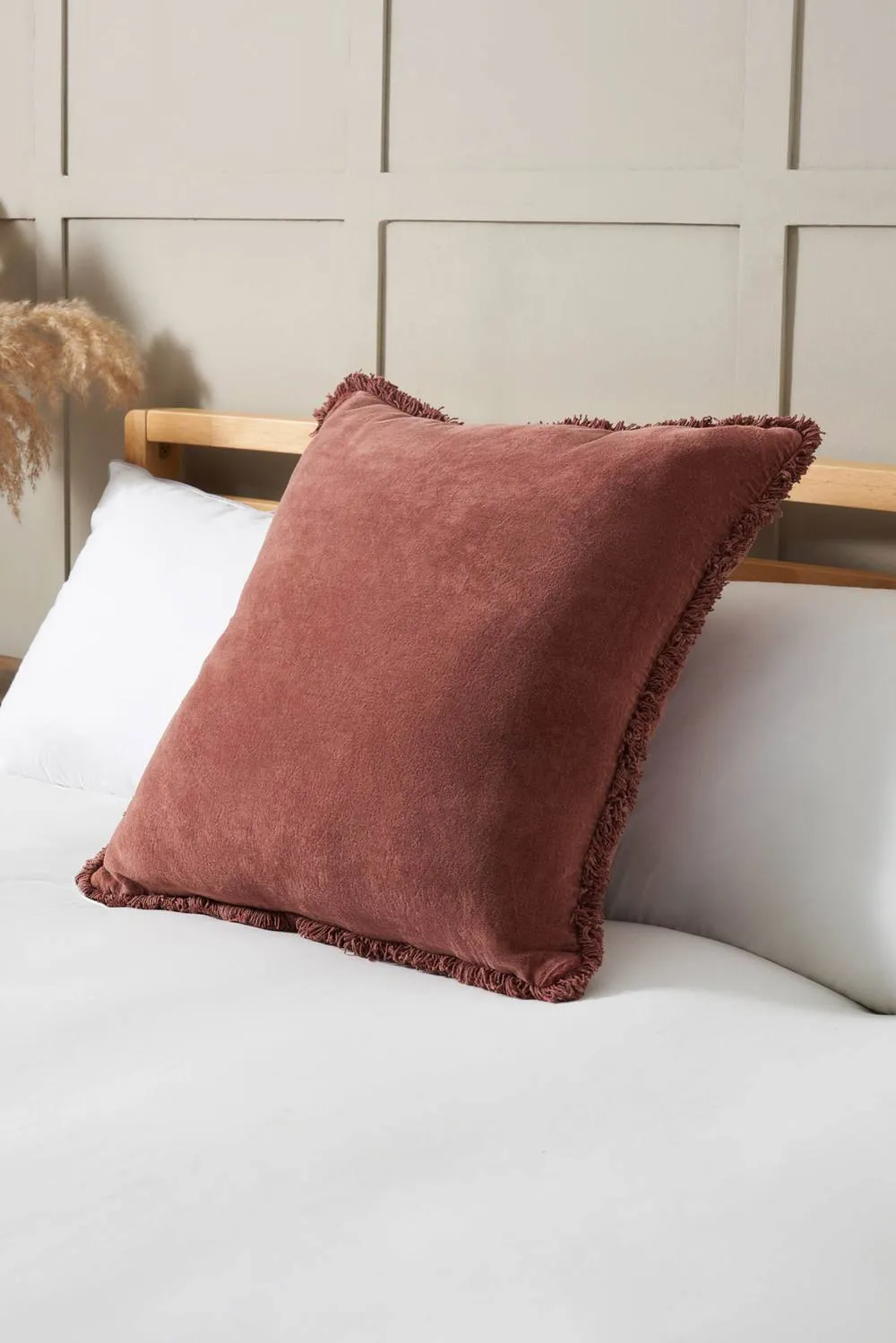 BHS Camille Red Cushion
