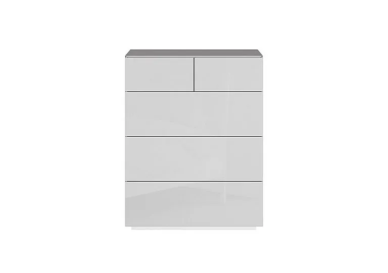 Andor 3+2 Drawer Chest - White