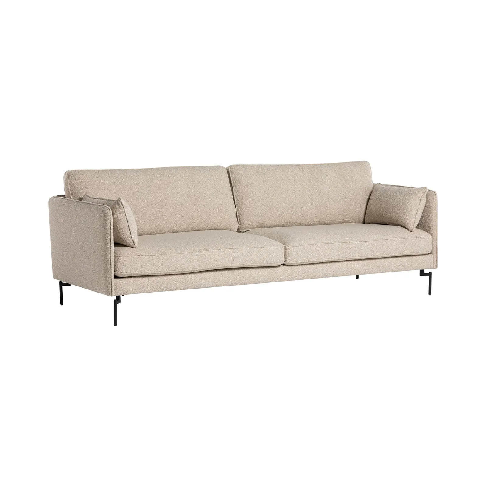 Juneau 3 Seater Sofa, Grey Fabric | Barker & Stonehouse 3