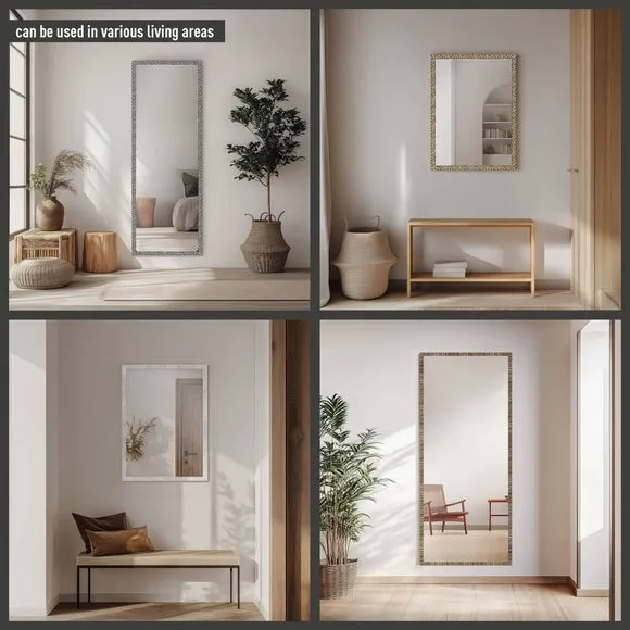 Nielsen Florentina Mosaic Effect Rectangle Wall Mirror 6