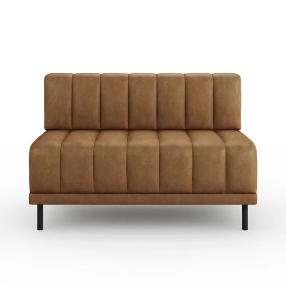 Amali Long Dining Bench, Faux Leather 5
