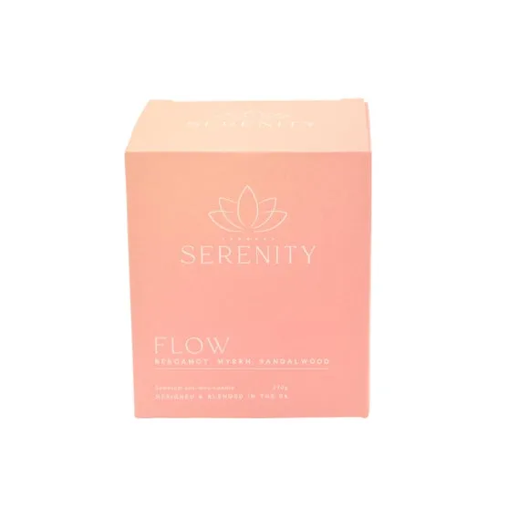 Serenity Flow Bergamot Myrrh & Sandalwood Candle 4