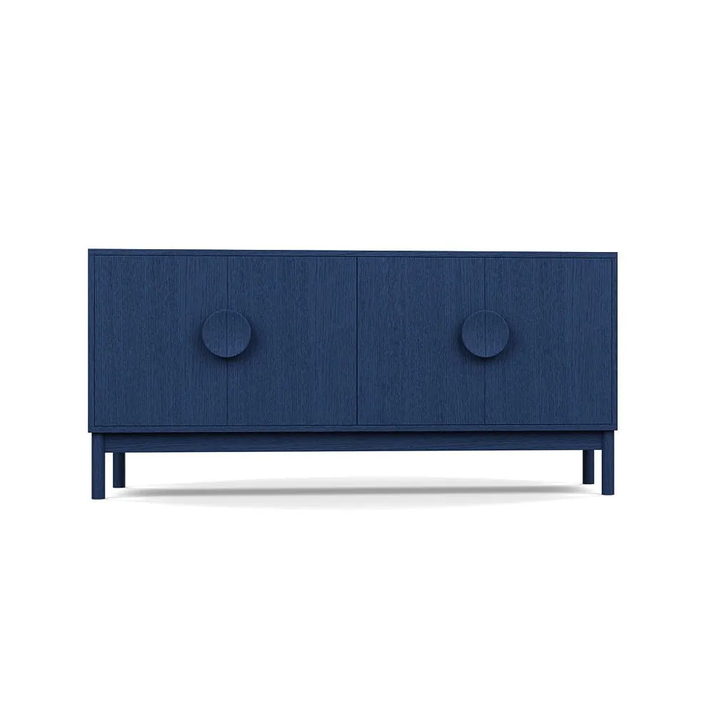 Heal's Tinta Sideboard Blue Stain Frame Blue Stain Doors 1