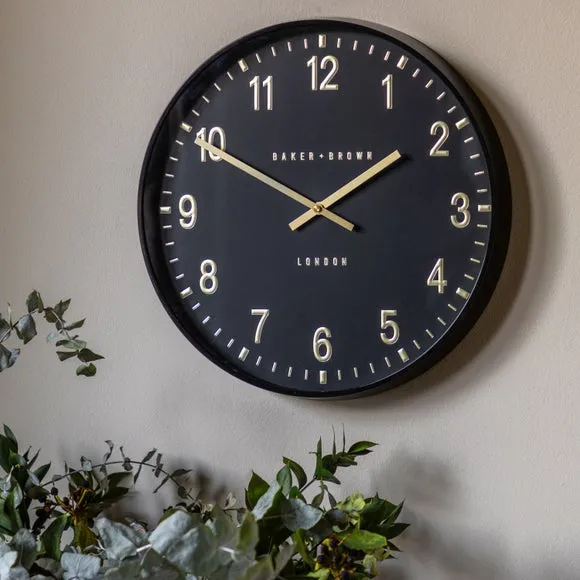 Cedar & Sage Cambridge Round Wall Clock